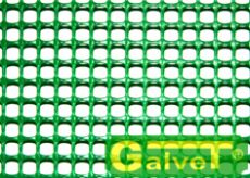 Kunststoffzaun, Gitterzaun, Zaun, (Polyethylen) masche 15x15 0,6m 50m dunkel grün